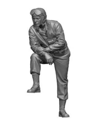 1/16 H3 Modelos Segunda Guerra Mundial Comandante de Tanque de Estados Unidos Foto 1 de 2