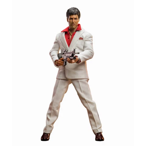 SHARK TOYS 002A 1/12 Scarface Furious Tony Montana Alfredo Pacino 6" Figure Toy Cover