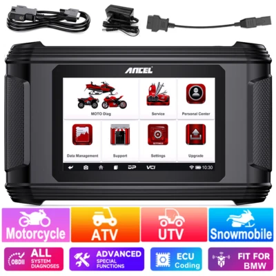 Escáner OBD2 para BMW Motorcycle sistema completo herramienta de diagnóstico programación de codificación  Foto 1 de 4