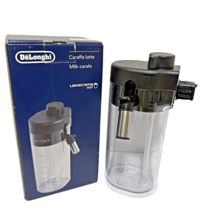 Jarra de leche Delonghi negra caliente latte crema para Ecam 450.76 450.55 450586 + Más - Imagen 1 de 9