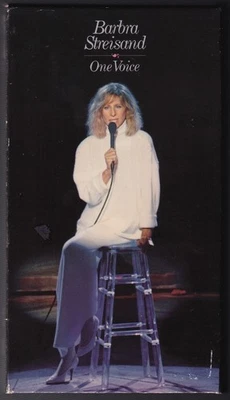 Barbra Streisand One Voice VHS 1987 1st Edition NTSC Barry Gibb Foto 1 de 4