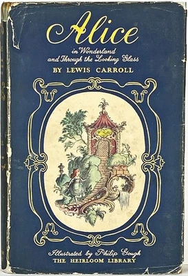 RARE First Edition ALICE IN WONDERLAND & Through the Looking Glass PHILIP GOUGH Foto 1 de 4