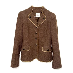 Blazer militar de lana Moschino CheapandChic - marrón 6 - Imagen 1 de 9