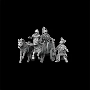 15mm Ancients Celtic Chieftain on Chariot - Picture 1 of 1