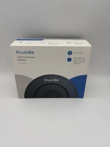 ROUNDLE The Conference Speaker And Microphone USB Portable Compatible with - Afbeelding 1 van 3