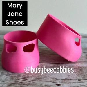 PINK MARY JANE T-STRAP Replacement Shoes For 16” Cabbage Patch Kids Dolls - Picture 1 of 5