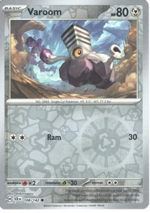Varoom - SV07: Stellar Crown 108/142 - Common - NM Pokémon TCG - Picture 1 of 2