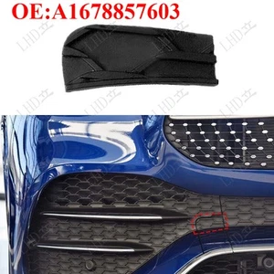 Front Bumper Tow Hook Upper Cover Cap For Mercedes W167 GLE & 53AMG 2020-22 - Picture 1 of 5