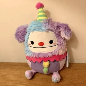 Squishmallows Yekaterina 10 Zoll Bigfoot Clown Plüschtier Kuscheltier selten neu mit Etikett - Bild 1 von 4
