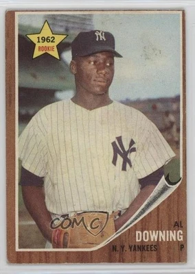 1962 Topps Al Downing #219 Rookie RC - Image 1 of 2