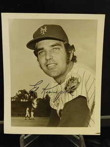 Ed Kranepool 4 x 5 black / white autographed signed AUTO photo - New York Mets - Picture 1 of 2