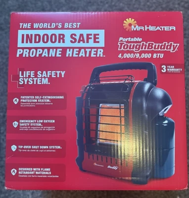 Mr. Heater MH9BX Propane Radiant Heater - Red/Black - Image 1 of 4
