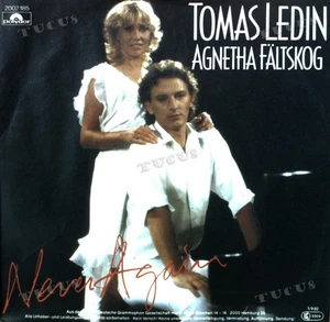 Tomas Ledin, Agnetha Fältskog - Never Again 7in 1982 (VG+/VG+) '* - Picture 1 of 1