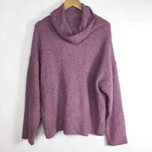 Catherine Malandrino Pink Purple Cowl Neck Sweater - Picture 1 of 6