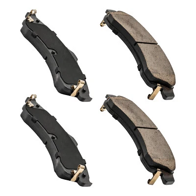 Conjunto de pastilhas de freio dianteiras de cerâmica 4 peças para Chevrolet SSR 2003 2004 05-2006 - Imagem 1 de 4