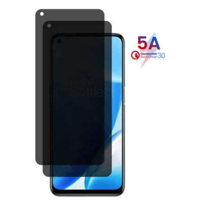 1/2/3 Pack Screen Protector Tempered Glass Anti-Spy For OnePlus 10 9 8 Pro 8T - Image 1 of 4