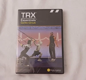 TRX Essentials - Cardio Circuit DVD & Workout Guide Brand New Fitness Anywhere - Picture 1 of 4