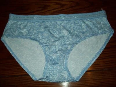 NUEVO BRAGAS JESSICA SIMPSON HIPSTER AZUL BLANCO ESTAMPADO ESPONJA 71374656 L Foto 1 de 2