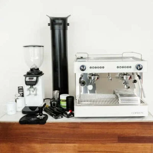 Futurete Horizont Commercial Coffee Machine & DKS 65 Dip Grinder Package - Picture 1 of 5