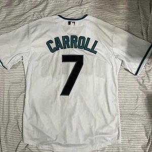 Camiseta deportiva Corbin Carroll Arizona Diamondbacks negra para hombre grande nueva sin etiquetas - Imagen 1 de 4