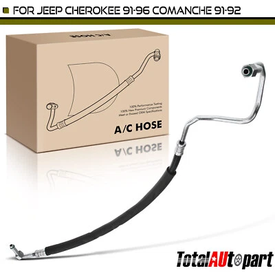 Línea de descarga de refrigerante de aire acondicionado para Jeep Cherokee 1991 1992 1993 1994 1995 1996 Foto 1 de 4