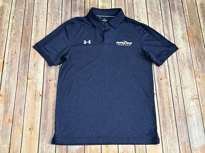 Pepperdine Waves - Under Armour - Camisa de equipo de polo acuático - Polo para hombre - Talla pequeña - Nueva Foto 1 de 4