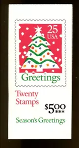 US Booklet MNH #bk181 Christmas Tree 'Complete,(2x2516a panes) P# 1211, bk1810 - Picture 1 of 1