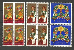 Polen 1966 Erntefest Y&TN°1543/1545 10 Marken gestempelt /T5242 - Bild 1 von 1