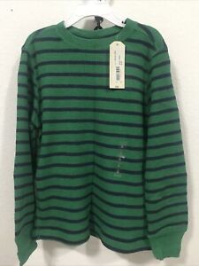 Arizona Boys Long Sleeve Shirt size S 6/7 Green NWT (2-TW-2731)