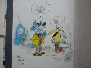 O SAIVE / CHAMINOU 1 / LA PEUR DU LOUP EO + DEDICACE - Imagen 1 de 7