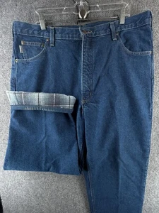 Carhartt Flannel Lined Jeans Men Denim Pants Relaxed Fit B172 DST ACTL 38X27 - Bild 1 von 15