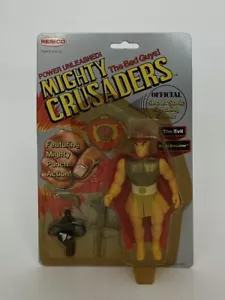 Vintage 1984 Remco Mighty Crusaders THE EVIL BRAIN EMPEROR Action Figure MOC - Picture 1 of 6
