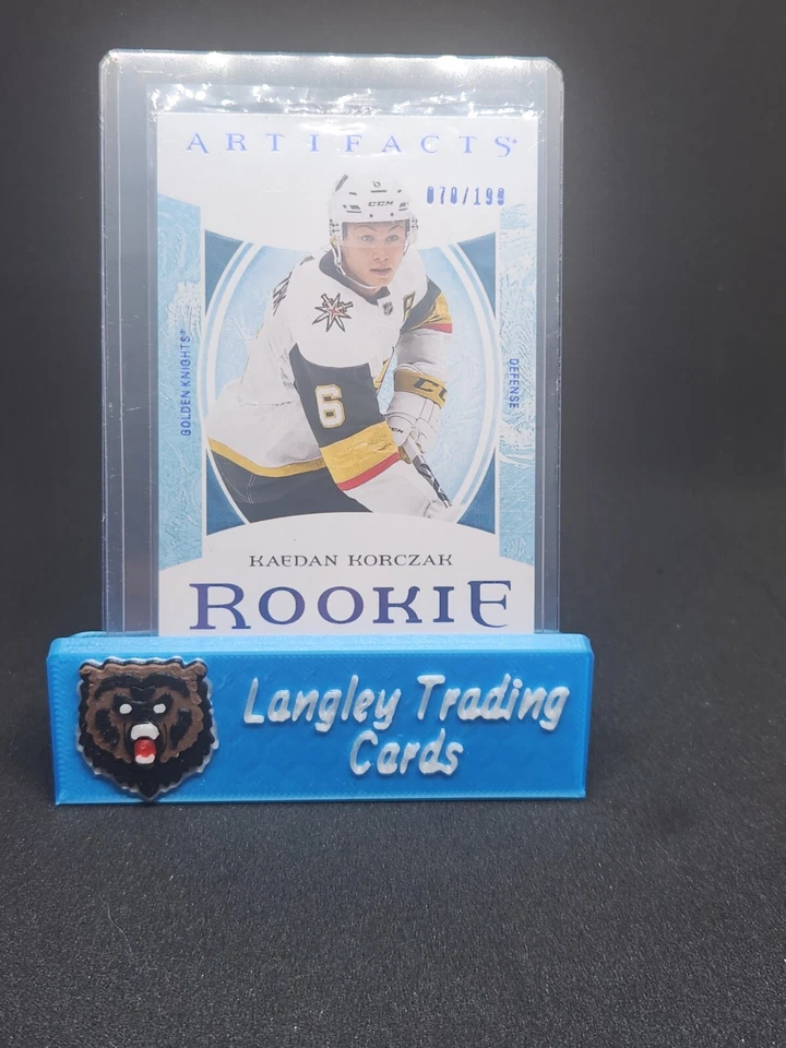2022-23 Upper Deck Artifacts Rookie Kaedan Korczak #d 70/199 - Image 1 of 1