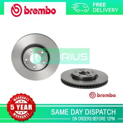Discos de freno delanteros Brembo para Kia Sportage Hyundai ix35 i40 Tucson Foto 1 de 4