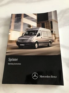 MERCEDES SPRINTER VAN OWNERS Handbook Manual Book Pack 2016 To 2021 - Picture 1 of 1