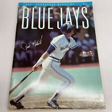 Toronto Blue Jays 1984 Scorebook Magazine MLB Baseball