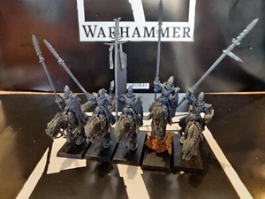 Warhammer Fantasy Alte Welt Dunkelelfen Cold One Reiter x5 - Bild 1 von 1