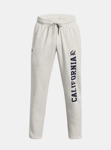 California Golden Bears Under Armour Athletic Pants Men's Light Gray Large NWT Cover