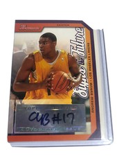 2005-06 Bowman Draft Signs of the Future Andrew Bynum #SOF-AB Rookie Auto