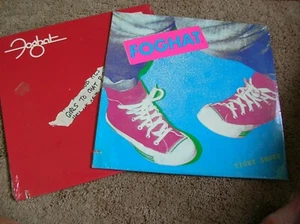 FOGHAT Lot 2 1980s rock LPs Tight Shoes Girls to Chat STILL SEALED - Imagen 1 de 2