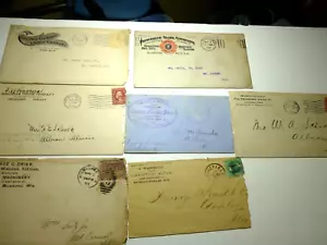 Seven Old Advertising Envelopes - Picture 1 of 21