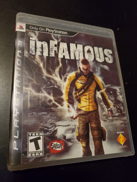 ps4 INFAMOUS FIRST LIGHT Game Playstation REGION FREE PAL UK Version PS5