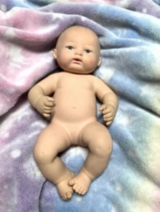 RETRO BABY VINYL DOLL Soft Skin 12” UNDRESSED HONG KONG - Picture 1 of 12
