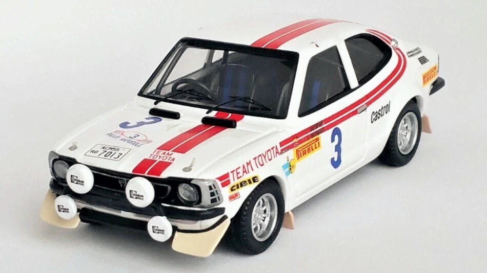 TOYOTA COROLLA LEVIN N.3 ACROPOLIS RALLY 1975 WARMBOLD/DAVENPORT 1:43 - Immagine 1 di 1