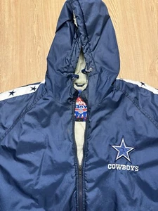 Vintage 90’s Dallas Cowboys NFL Game Day Puffer Jacket Sz XL - Picture 1 of 9