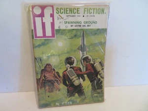 IF SCIENCE FICTION MAGAZINE SEPTEMBER 1961 LESTER DEL REY - Picture 1 of 2