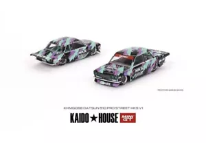 1:64 DATSUN 510 PRO STREET HKS V1 HKS POWER 068 KAIDO HOUSE - Picture 1 of 7