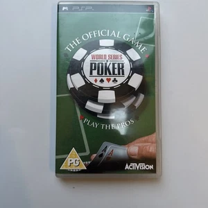 SONY PSP THE WORLD SERIES OF POKER USED VIDEOGAME, USED GAME - complete. - Picture 1 of 7