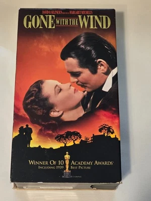 Gone With the Wind VHS 1998 Digitally Re-Mastered 2 Tape Set - Image 1 of 4
