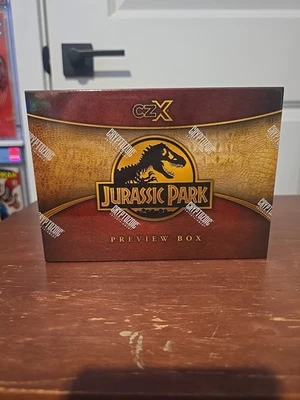 2025 Cryptozoic CZX Jurassic Park SDCC Preview Box Factory-Sealed Brand-New - Image 1 of 3